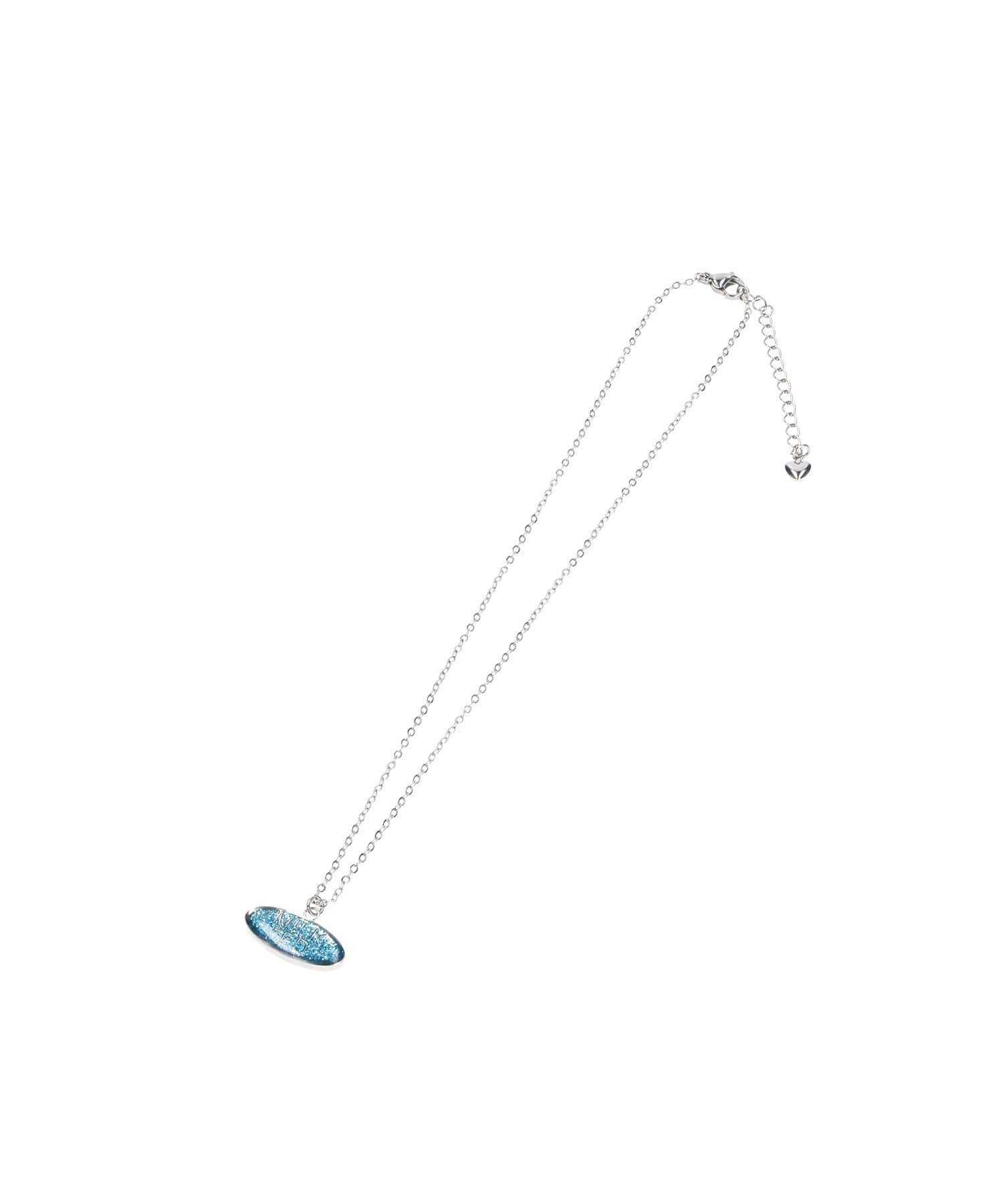 

Necklace ELLIPSE LOGO NECKLACE LtBLUE ONE SIZE [Milkfed] Women s