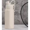 Insulated Water Bottle Portable Thermos Water Bottle 750ML Stainless Steel Double Wall Vacuum Sport Bottle with Straw