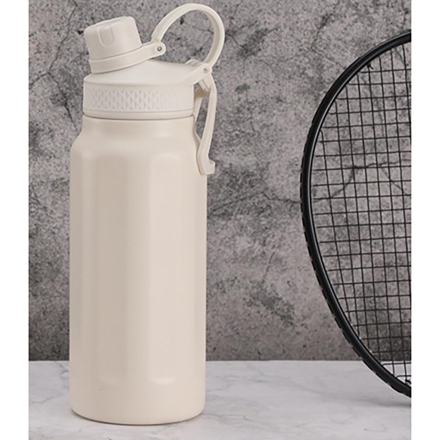 Insulated Water Bottle Portable Thermos Water Bottle 750ML Stainless Steel Double Wall Vacuum Sport Bottle with Straw