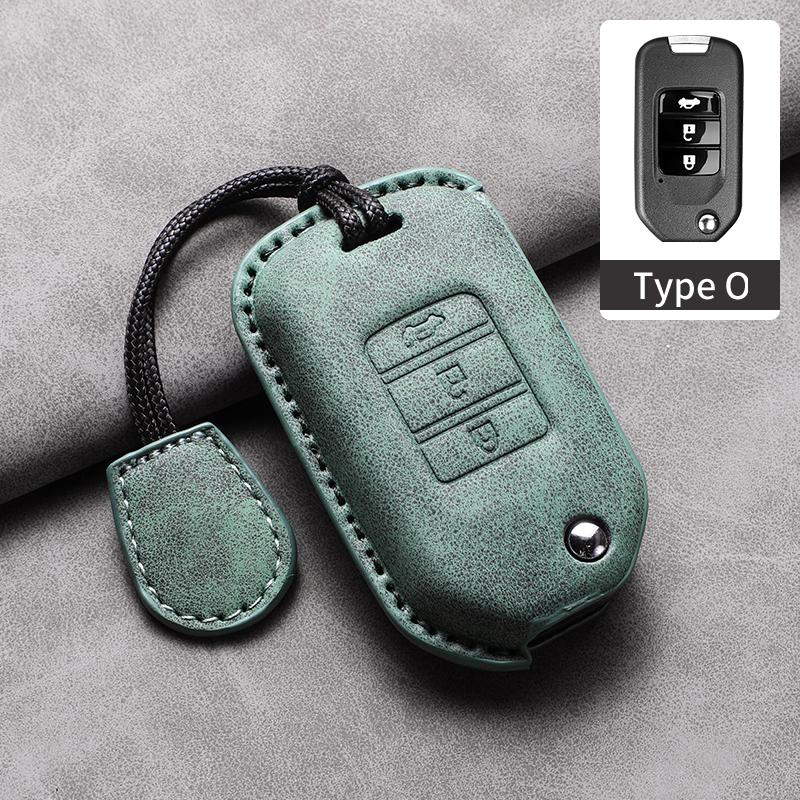 For Honda Accord Civic City Fit HR-V XR-V Folding Flip 2/3 Buttons Car Remote Key Case Cover Protection Shell Keychain Accessori