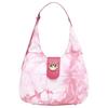 Abstract Print Logo Detail Cotton Shoulder Tote Bag Women Bags Pink 103275-A1RK-NY3Q