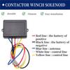 Relais Contacteur Solénoïde de Treuil 12V 500A + Kit Télécommande Sans Fil pour Treuil pour Camion Jeep ATV 5500-12000Lbs (500A)-M53K