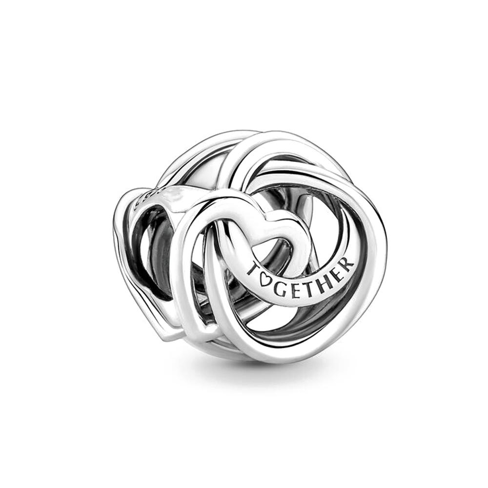 New Copper Mom Forever Family Pendant Charms Beads Diy Fit Original Pendant Charm Bracelet Necklace Women Jewelry