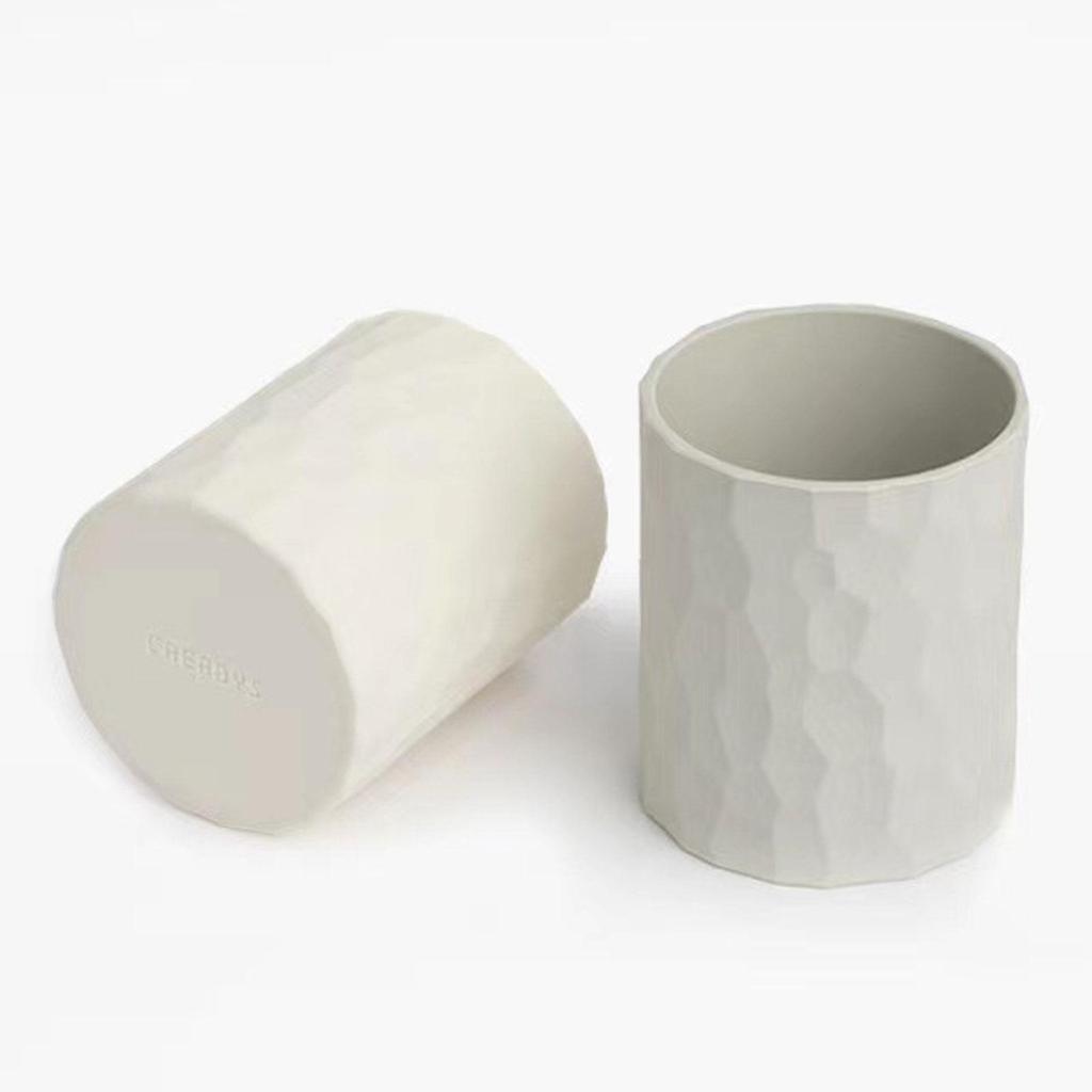 Suport creativ pentru stilou din silicon de capacitate mare pentru creion, oală, perie, recipient pentru depozitare, cutie de papetărie, organizator de birou