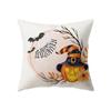 Halloween Theme Horror Pumpkin Print Pattern Cushion Cover Home Living Room Sofa Decoration Square Pillow