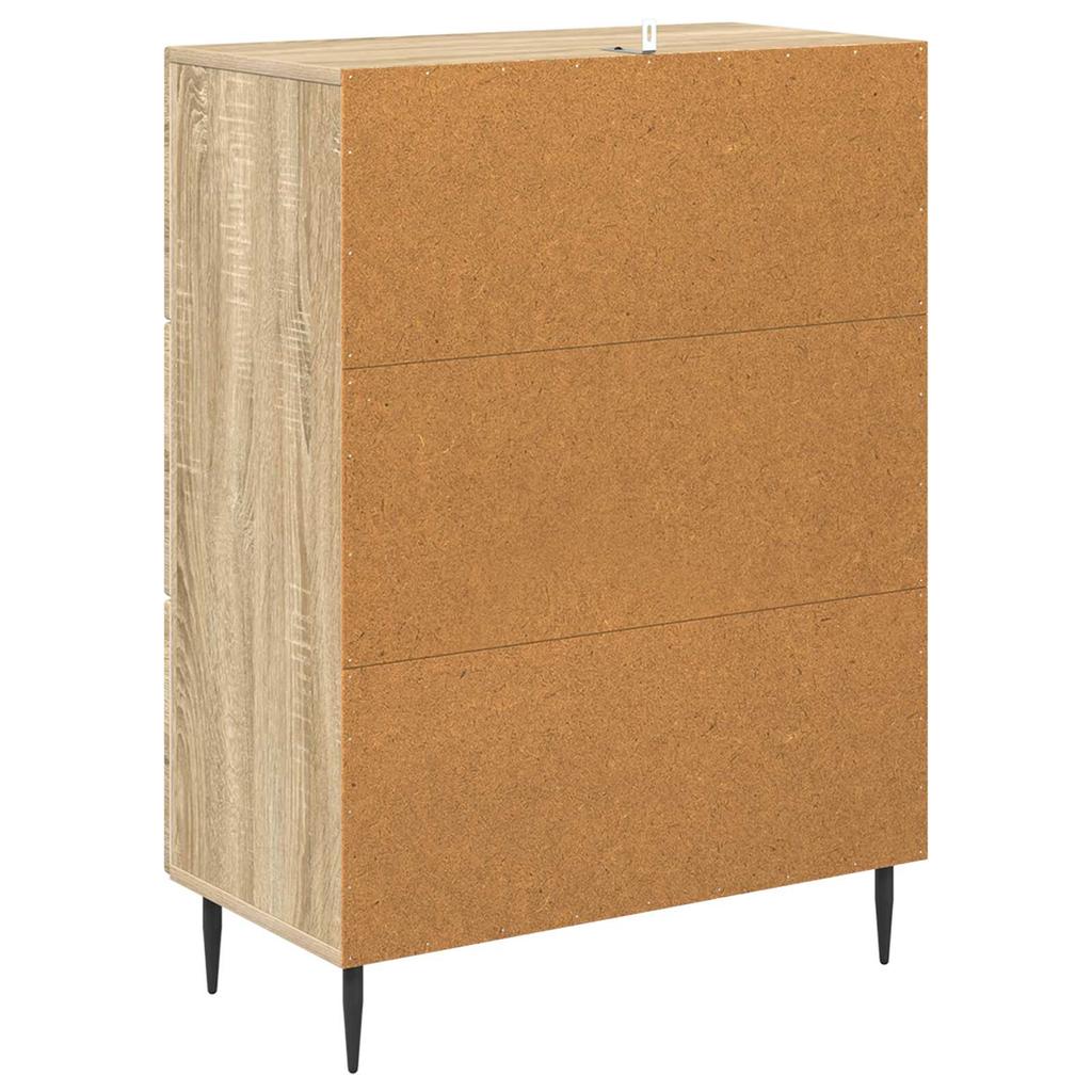 Drawer Cabinet Sonoma Oak 66 x 34.5 x 89.5 cm