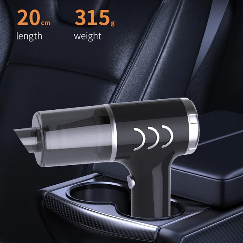 New Car Vacuum Cleaner Wireless Handheld Strong Suction Cleaning Machine Portable Vacuum Cleaner for Car Home Appliances