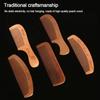 2PCS Head Massage Beard Comb Anti-static Peach Wooden Comb  Hair Care Tool Beauty Accessories