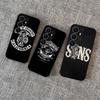 Sons Of Anarchy TV Phone Case For Samsung S 24 Fe 25 Ultra Plus 20 Lite 21 30 22 23 24 22 Ultra 5G Fundas