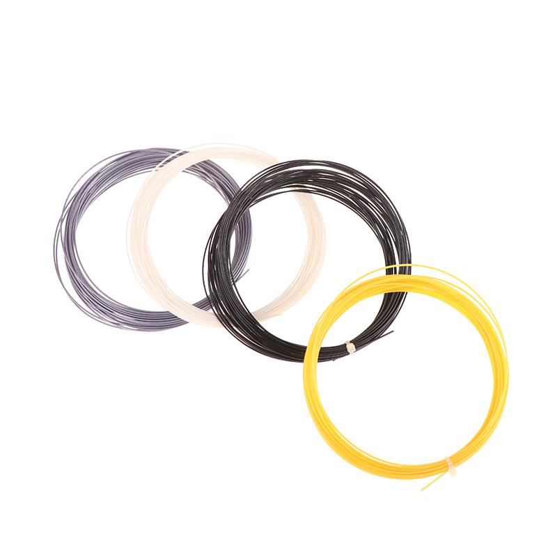 Universal Tennis String Co-Polyester Monofibre Double Ribbed Tennis Racquet String 17G/1.25mm For Tennis Enthusiasts