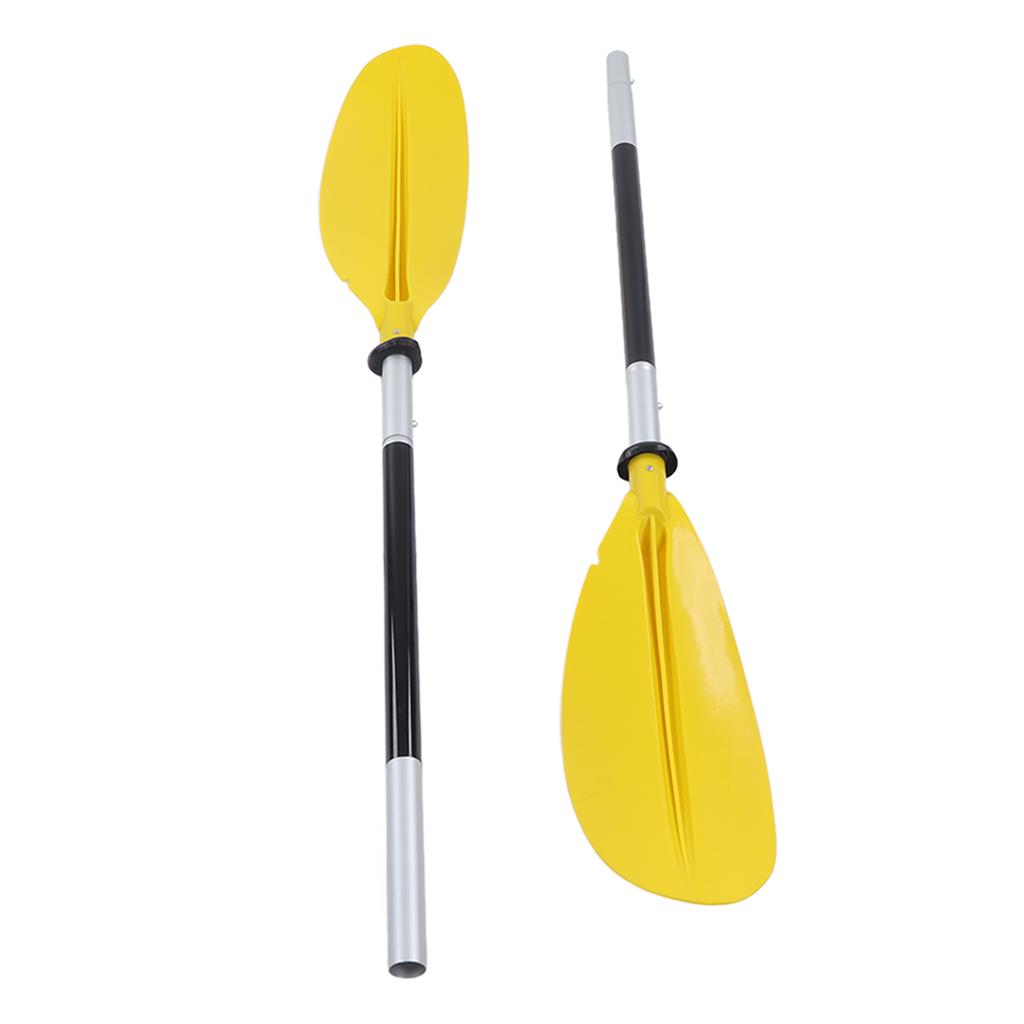 Boat Paddle Yellow Aluminum Alloy Professional Double Head Canoe Kayak Oar for Rowing