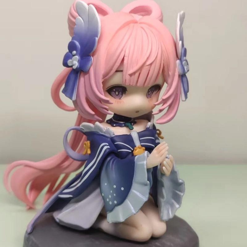 In Stock Sangonomiya Kokomi Figure Genshin Impact Anime Sangonomiya Q Version Cute Statue  Desktop Decoration Gift Toy