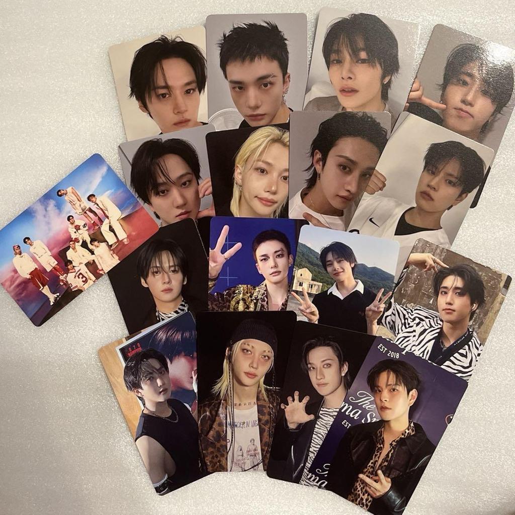 [USED] StrayKids KARMA HMV Bonus Trading Cards Rakidro A Complete Set of 17