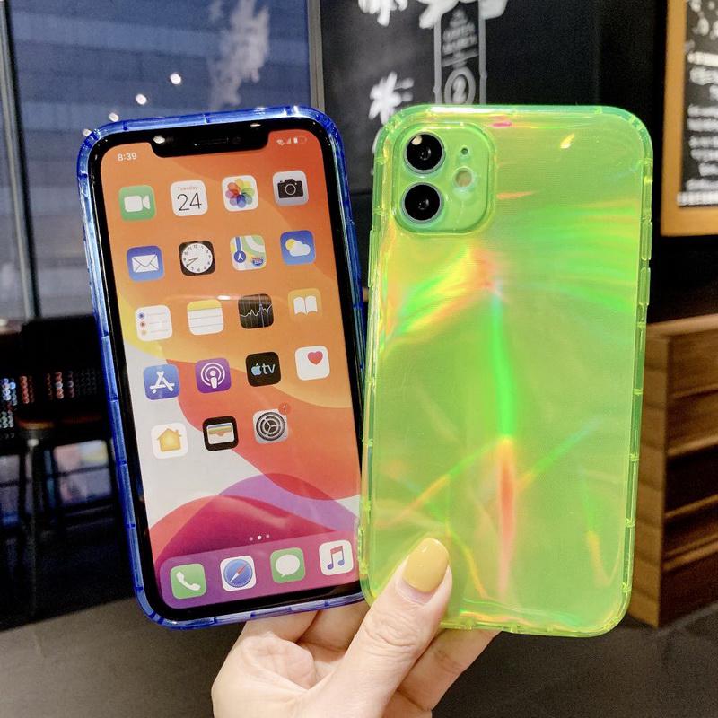 For iPhone 11 Pro Max XS XR 8 7 Plus SE 2020 Case Solid Color Silicone ...