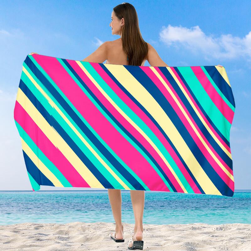 Alliance Messenger Printed Microfiber Beach Towel