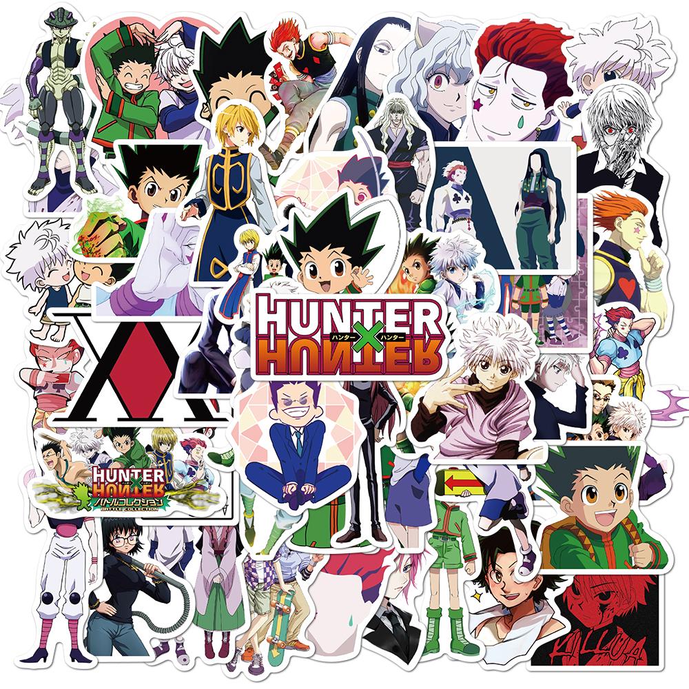 

50Pcs/Pack Anime Hunter x Hunter Graffiti Stickers Anime Stickers For Motorcycle Luggage Laptop Bicycle Skateboard Decals