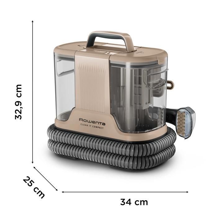 Rowenta Clean It Compact, Shampooer, Stain