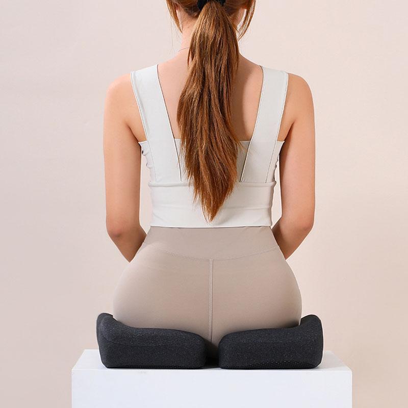 Solid Memory Foam Cushion For Long Sitting Pregnant Waist Cushion For Stress Relief Beautifies And Lifts Hips Sedentary Artifact