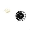 Weighted Arm Napkin Holder And Acrylic Wall Clock Set for Hotel Bar Dining Table Cafe Office Home