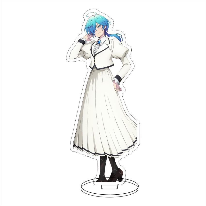 Rock Is A Lady's Modesty Acrylic Stand Model Plate Decoration Originality Desk Figure Display Fans Gift Cartoon Prime Products
