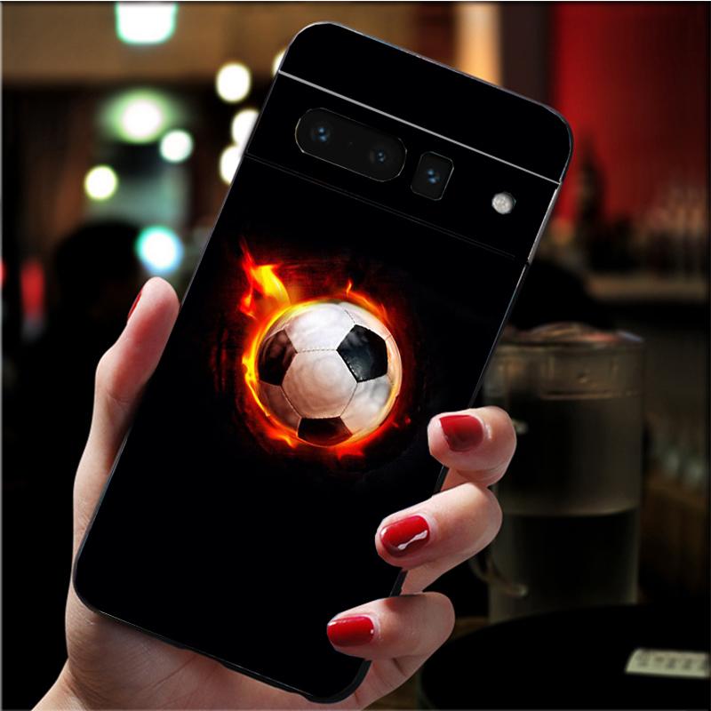 

Чехол для телефона для Google Pixel 7 Pro 7 6A 6 Pro 5A 4A 3A Pixel 4 XL Pixel 5 6 4 3 XL 3A XL 2 XL Футбол Спорт Поле Корт Чехол Google Pixel 7 Pro