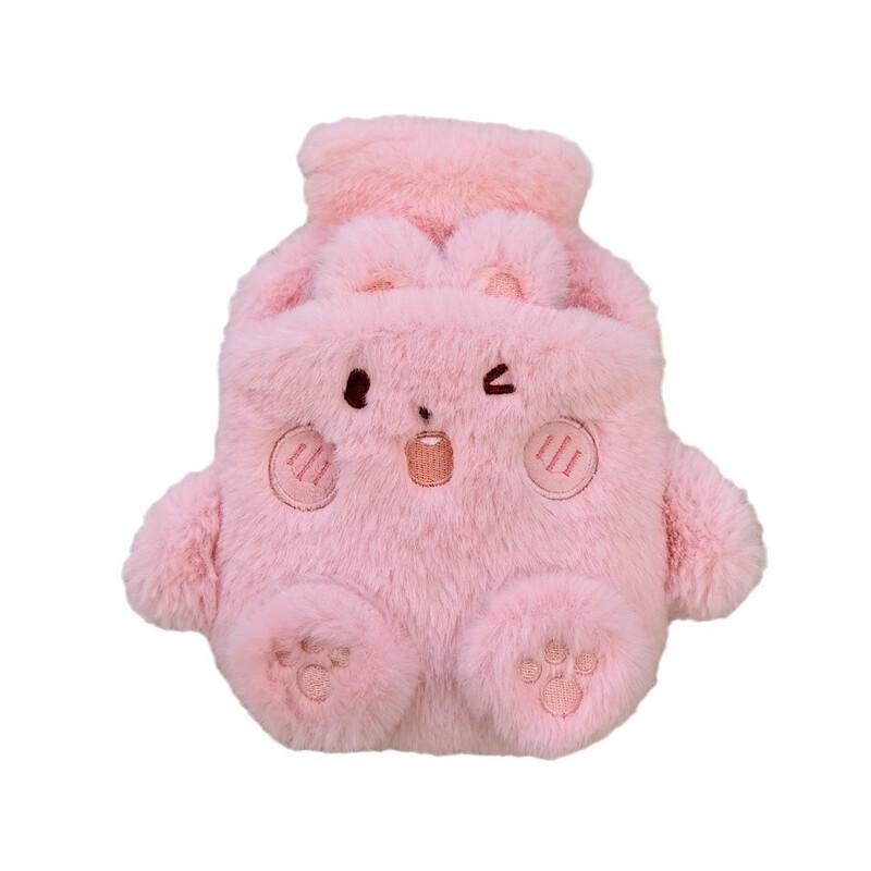 Cartoon Plush Hot Water Bottle Hand Warmer