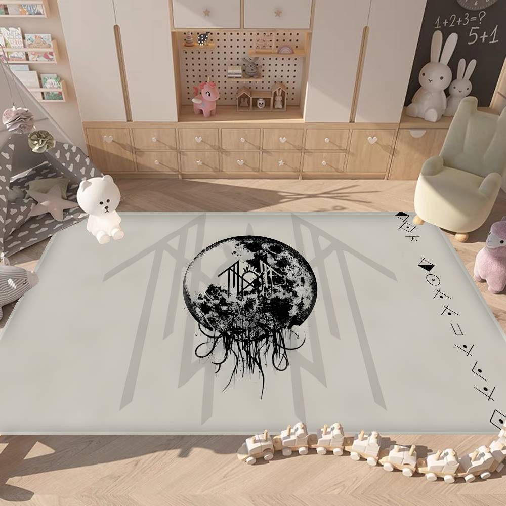 Sleep Rock Band T-Tokens Anime Door Mat Kids Room Bedroom Decoration Balcony Anti-Slip Doormat Living Room Doormat Area Rug