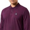 Weekend Offender Mens Dice Badge Long-Sleeved Polo Shirt
