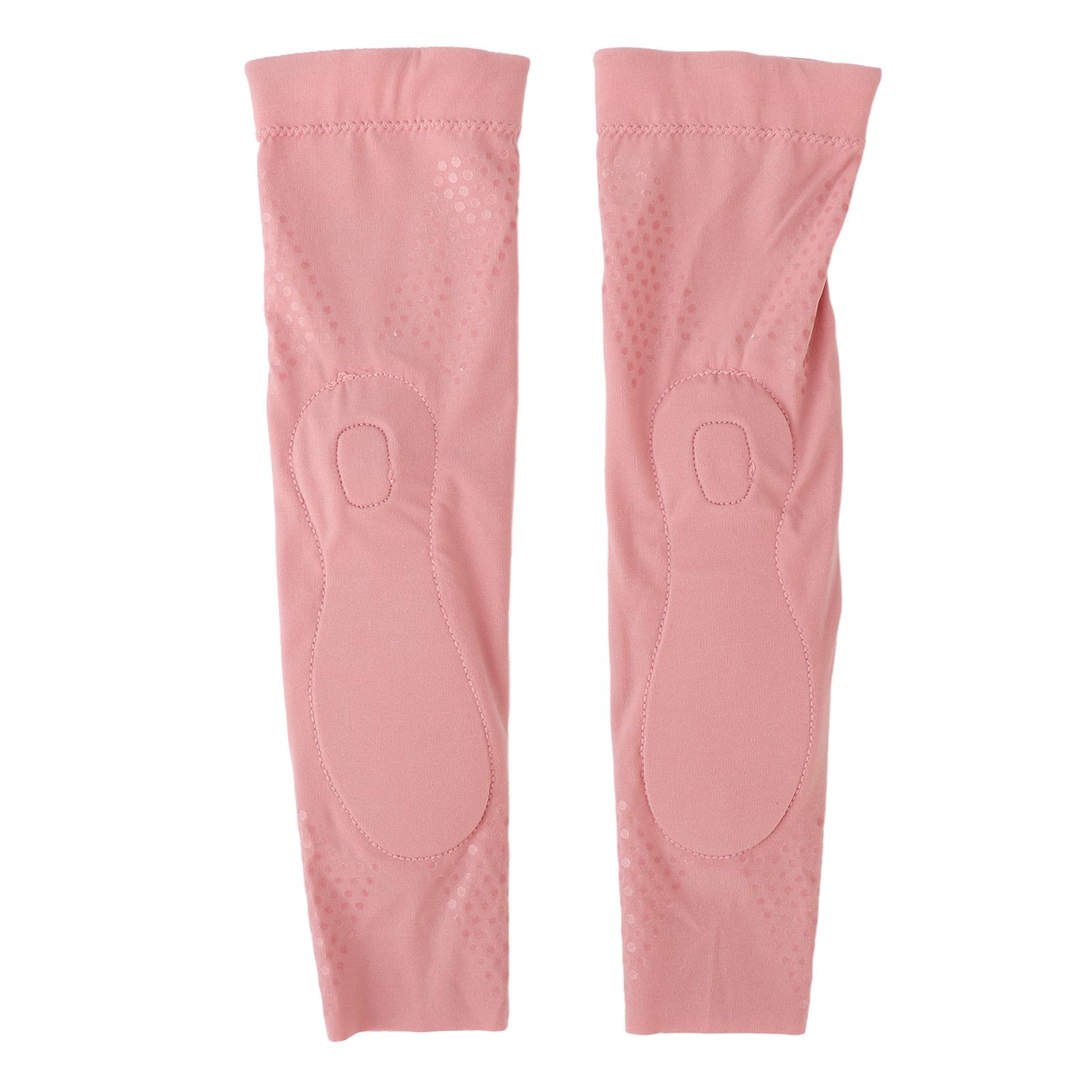 

Elbow Compression Sleeve Breathable Ease Discomfort Elbow Support Arm Brace For Tendinitis Gym Sports Pink XS