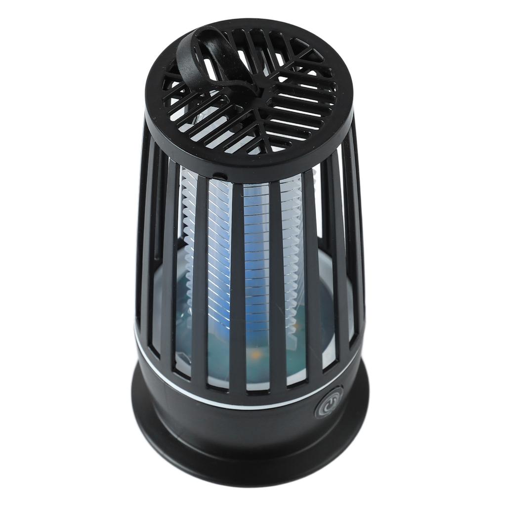 Electric Fly Killing Light 110V 220V PP USB Rechargeable Silent Fly Trap Lamp for Indoor Outdoor
