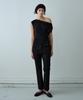 Simeteuligpeosenteu Slim-Leg Cotton Pants / Black