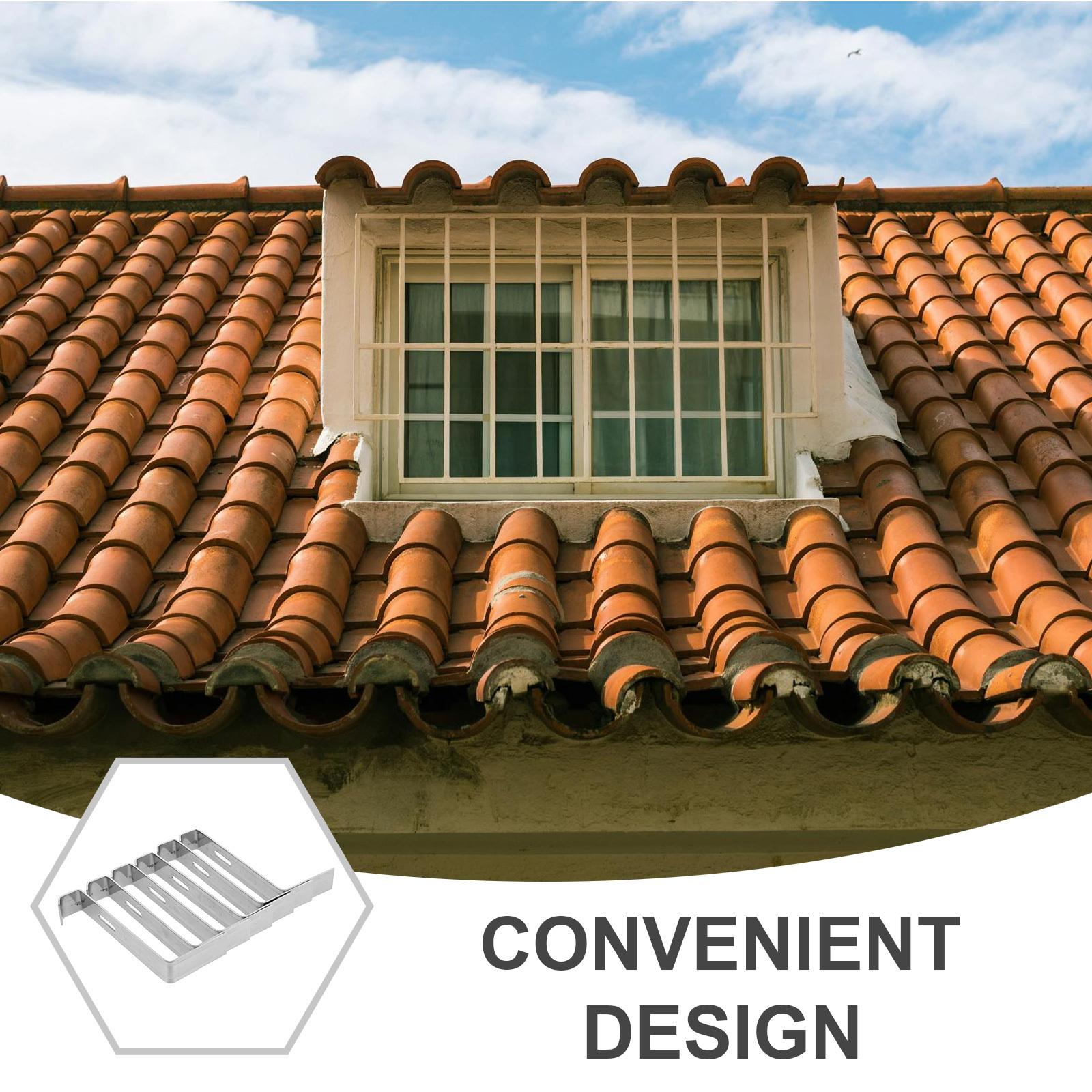 15 шт. Инструмент для фиксации черепицы из нержавеющей стали, нескользящие зажимы, металлические кровельные зажимы, износостойкие, многоразовые, товары для дома, строительство other