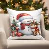 Home Decor Christmas-Themed Cute Pillow Covers Suitable For Sofa Bedroom Car Pillow Cover Cushion Rectangular Back Cushion