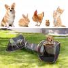 Multi-Shape Cat Tunnels Tents Cubes with Play Ball Collapsible Outside Playpen Tunnel for Kitty Dog Outdoor Indoor Play House