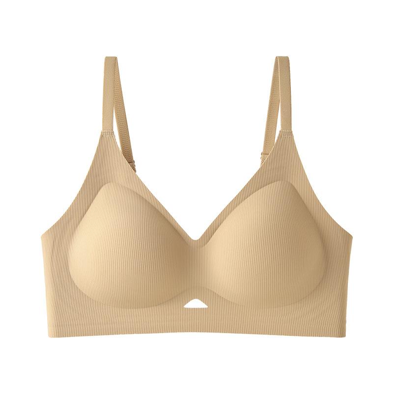 

Comic breasts, small breasts, large seamless underwear, women s no steel ring, gather, pull up, support, close secondary breasts, bra, bra. S