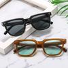 UV Protection Sun Glasses Fashion Sunglasses Vintage Unisex Sunglasses Square Frame Sun Glasses