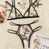 Lingerie Sexy Hot Trasparente Set Reggiseno Leggero Rete Trasparente Coppa Triangolo Intimo Look Ultrasottile Adulto Femmina Porno Sesso