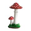 Miniature Mushroom Figurine Resin Craft Decorative Garden Figure For Tabletop Display And Plant Pot Accessories
