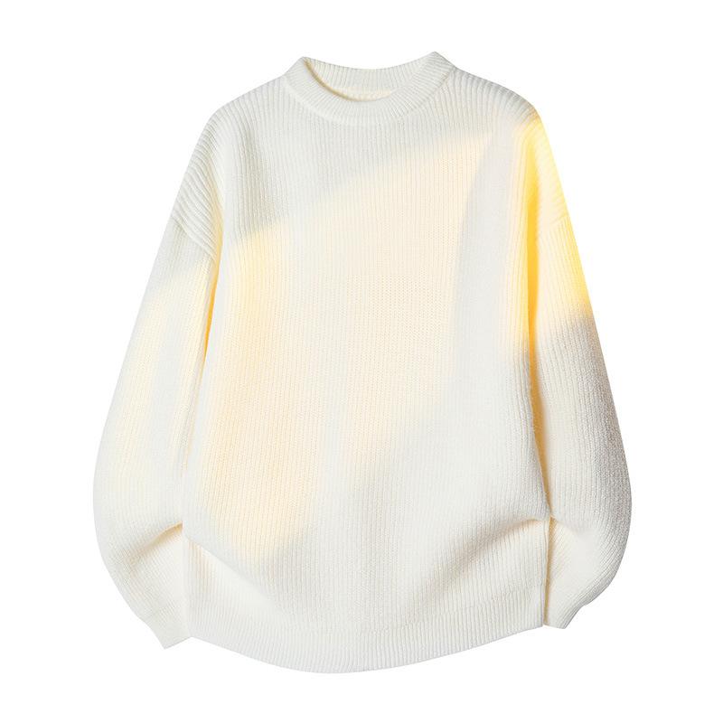 Men and Women Warm Fashionable Versatile Plus Size Thick Sweater Soft High Quality Fabric Sweater Loose Casual Sports Long-sleeved Knitwear