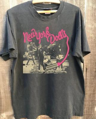 The New York Dolls Band Charcoal  Unisex Men Women S-5XL Unisex T-Shirt