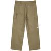 Skechers Comfortable Solid Color Straight Leg Zipper Work Casual Pants Men pants Pine L424M080-03EN