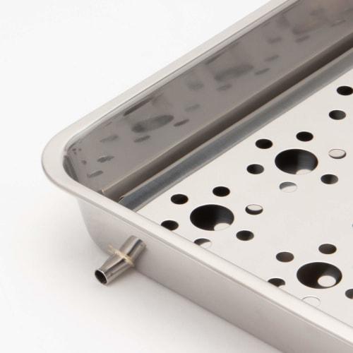 Endo Shoji Commercial Water Colander, 18-8 Stainless Steel, Made in Japan, EKL02