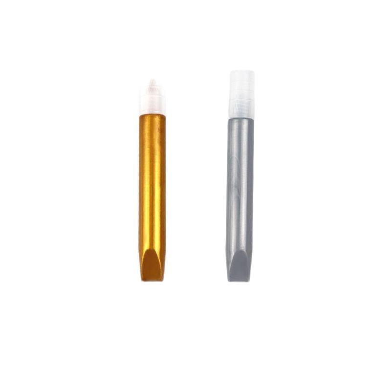 Gold Outline 3D Pearlescent Waterproof Acrylic Pen for DIY and Kids' Glass Painting