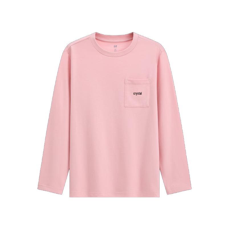 GAP Girl s Cotton Bear Embroidered Long Sleeve T-Shirt 140 cm (10-11Y)