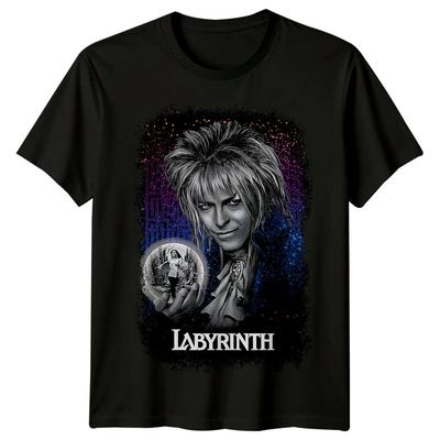 Labyrinth (1986) Vom Filmposter inspiriertes T-Shirt Retro 80er Jahre T-Shirt Unisex