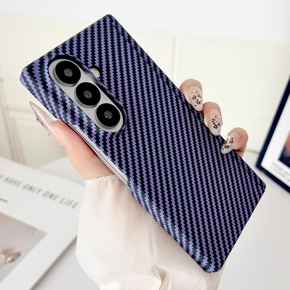 Luxury For Magsafe Magnetic Carbon Fiber Hinge Case For Samsung Galaxy Z Fold 7 6 5 Ultra Thin PC Protection Cover For ZFold7