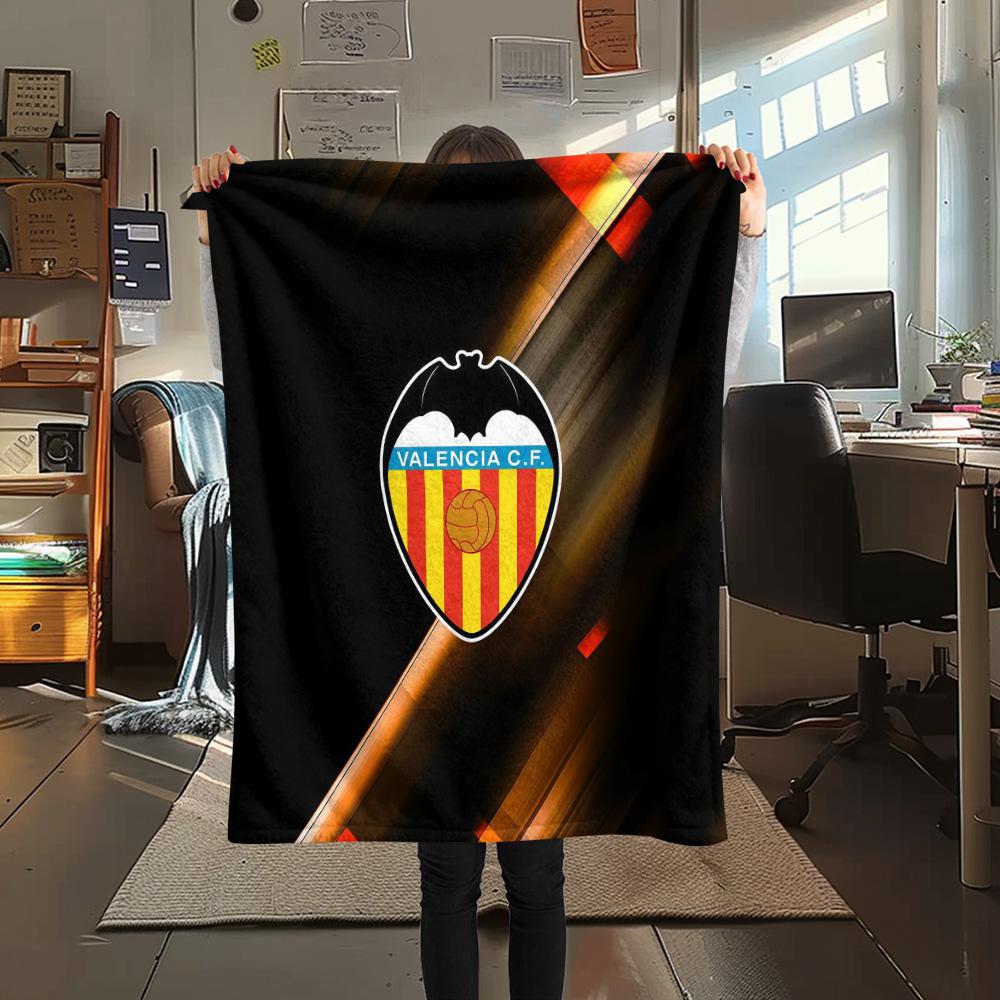 Valencia CF Flannel Blanket, High quality Comfortable for All Seasons, Home Decor, Warmth and Comfort