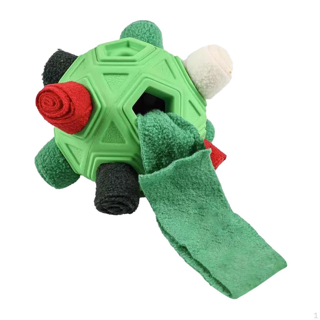 Dog Sniff Toys Slow Feeder Toy Interactive Game with Velvet And Rubber Frame Encourages Foraging