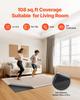Rug Pad 2.74 x 3.66 m, Non-slip Carpet Area Pad, Rug Mat Padding with Dual Surface Felt Cushion & Rubber Gripper, Hardwood Floor Protection for All