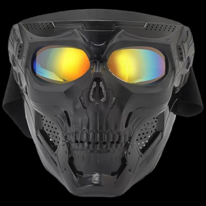 Motorcycle Skull Face Mask Goggles